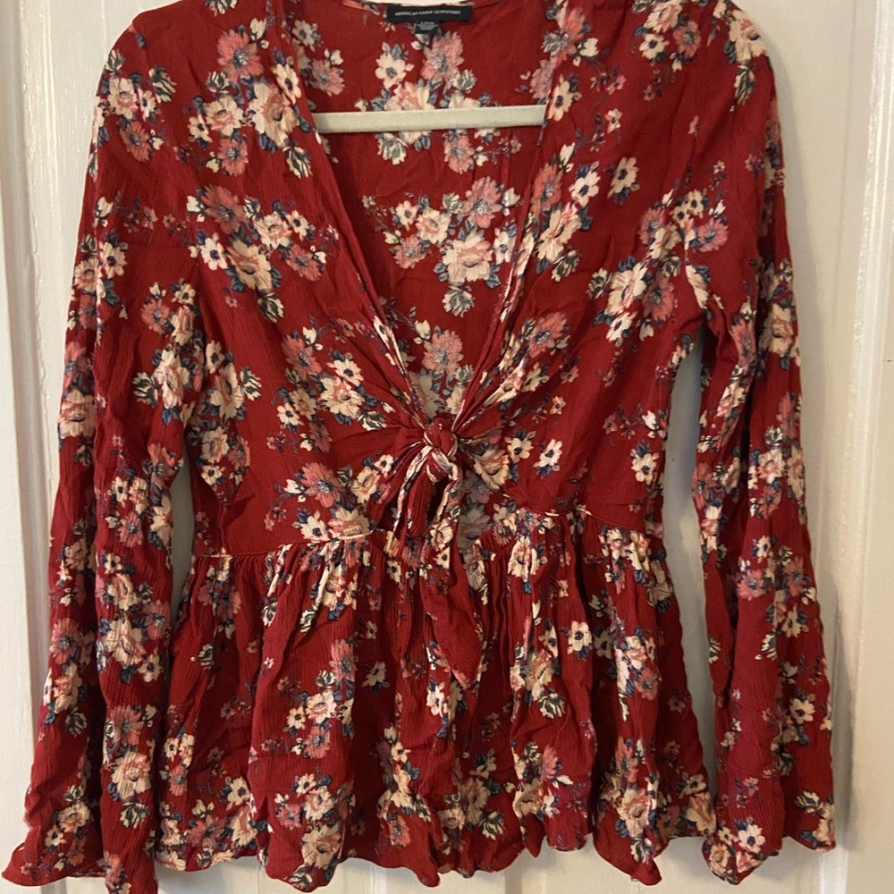 Floral Boho Top